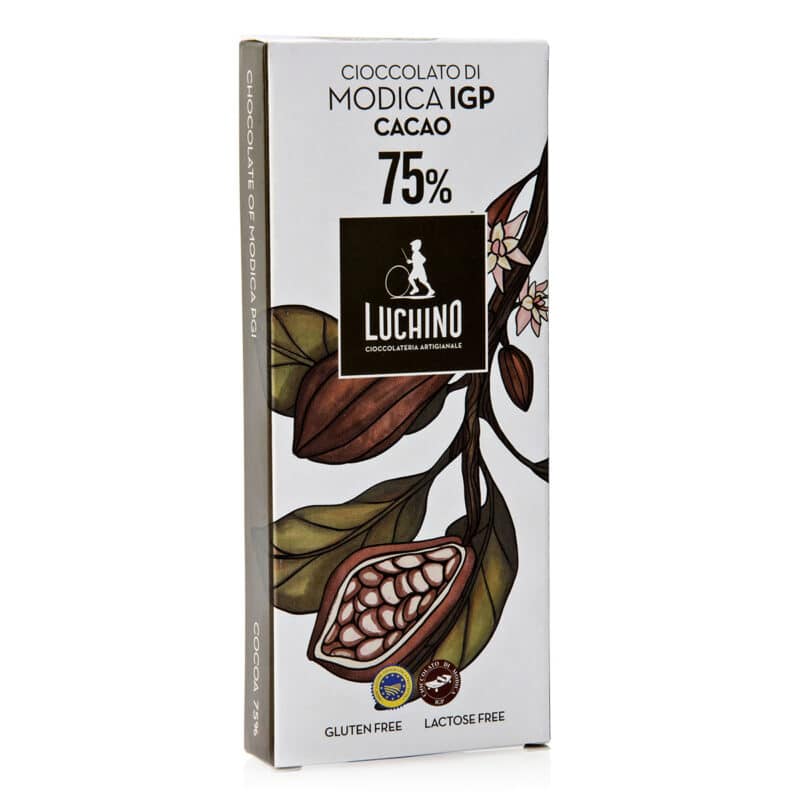 PGI Modica Chocolate - 75% Cocoa