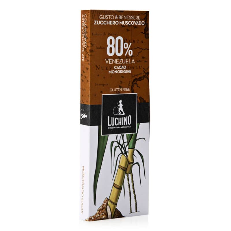 Cioccolato Venezuela 80% - Zucchero Muscovado
